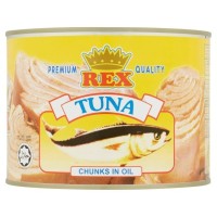 Rex Tuna Chunks In Oil 1.85kg