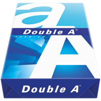 DOUBLE A PREMIUM A4 80GSM COPIER PAPER WHITE (5 reams per carton)